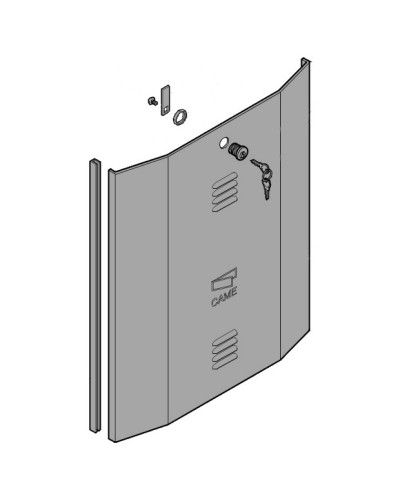 Дверца с замком BY-3500T Came 119RIY059 в Артеме Запчасти для шлагбаумов и автоматики Pintop.ru
