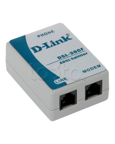 Сплиттер ADSL D-Link DSL-30CF/RS в Артеме Маршрутизаторы, Роутеры и Точки Доступа Pintop.ru