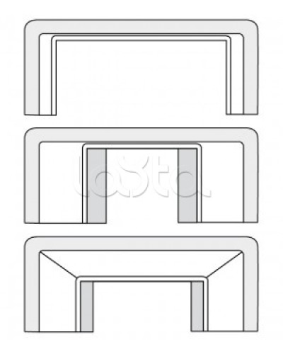 Набор адаптеров для миниканалов DKC 10133 в Артеме Аксессуары для кабель-канала Pintop.ru