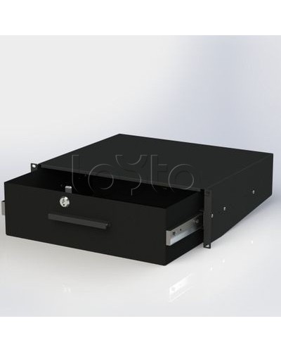 Ящик выдвижной с ключом RAL9005 DKC R5ITCPD2HEB в Артеме Крепежные изделия Pintop.ru