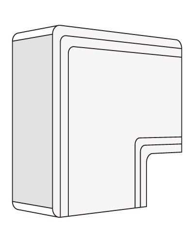 Угол плоский NPAN 60x40 мм DKC 01739 в Артеме Аксессуары для кабель-канала Pintop.ru