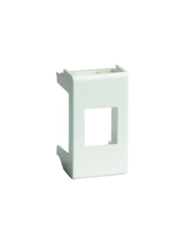 Адаптер для keystone, VIVA, 1 мод, цвет серый DKC 45107 в Артеме Аксессуары для стоек и шкафов Pintop.ru