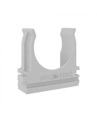 Держатель с защелкой, д.25мм DKC (51025R) в Артеме Держатели, клипсы, скобы Pintop.ru