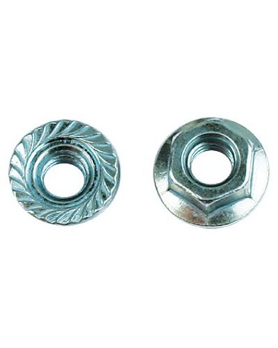 Гайка с насечкой, преп. отк. М5, гор.оц. DKC CM100500HDZ в Артеме Крепеж Pintop.ru