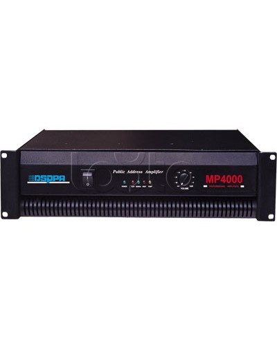 Усилитель мощности трансляционный DSPPA MP-4000 в Артеме Система оповещения и трансляции Dsppa Pintop.ru