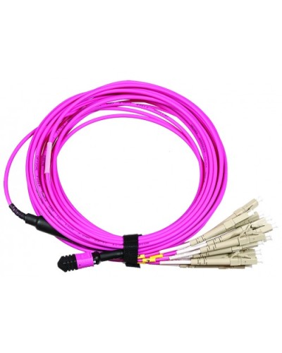 Сборка кабельная LANMASTER (LAN-12M-12LC/OM4-5.0) в Артеме Коннекторы Pintop.ru