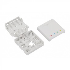 Розетка на DIN-рейку LANMASTER LAN-DRF-4SC/SB-WH