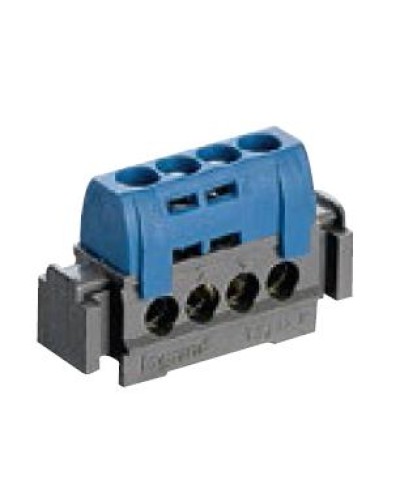 Клеммник синий 4х1.5-16 мм2 LEGRAND 004840 в Артеме Клеммные колодки Pintop.ru