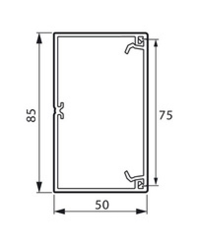 Кабель-канал METRA 85x50 Legrand (638080) в Артеме Кабель-канал Pintop.ru