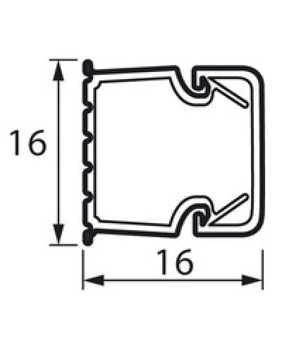 Кабель-канал METRA 16x16 Legrand (638191) в Артеме Кабель-канал Pintop.ru