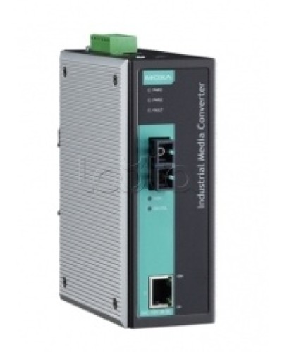 Медиаконвертер Ethernet 10/100BaseTX в 100BaseFX (SC) Moxa IMC-101-S-SC в Артеме Дополнительное оборудование для ОПС Pintop.ru