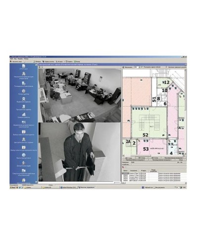 ПО Модуль Центральный пост PERCo-SM13 в Артеме Сетевая СКУД Perco Pintop.ru