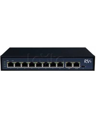 Коммутатор сетевой RVi-1NS08F-2T в Артеме Коммутаторы Pintop.ru