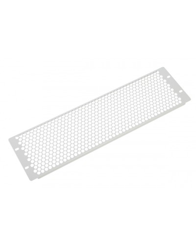 Фальшпанель в шкаф 19 3U перфорированная ЦМО ФП-3.4-9005 в Артеме Аксессуары для стоек и шкафов Pintop.ru